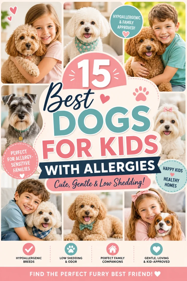 15 Best Hypoallergenic Dogs for Kids (Chosen for Real-Life Compatibility)